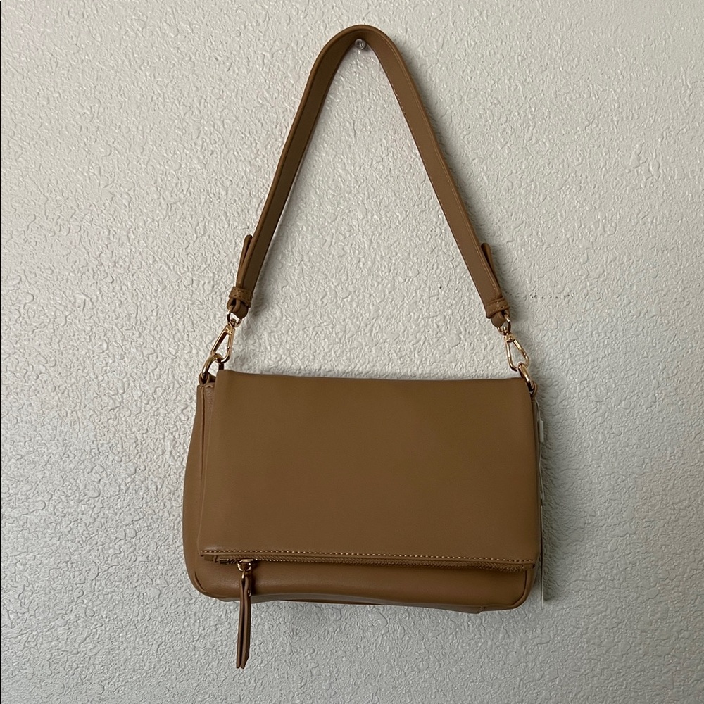 UE urban expressions Classic Brown Shoulder Bag NWT